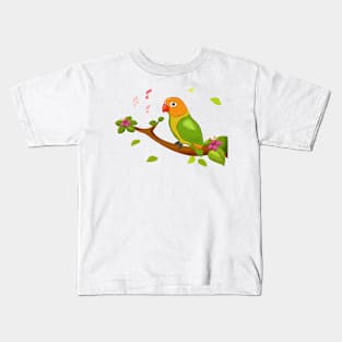 Chubby Lovebirds Kids T-Shirt